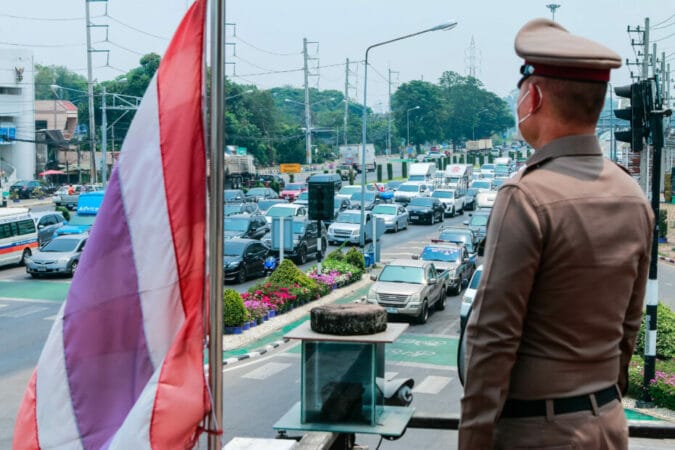 เจ้าหน้าที่ตำรวจจราจรนครสวรรค์